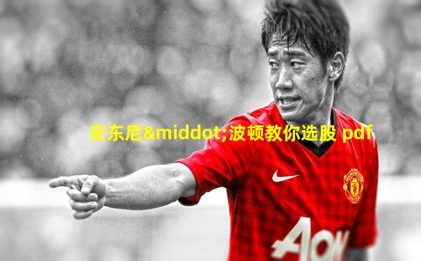 安东尼·波顿教你选股 pdf